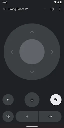 Скриншот 1 — Пульт управления Android TV