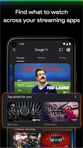 Скриншот 2 — Google TV