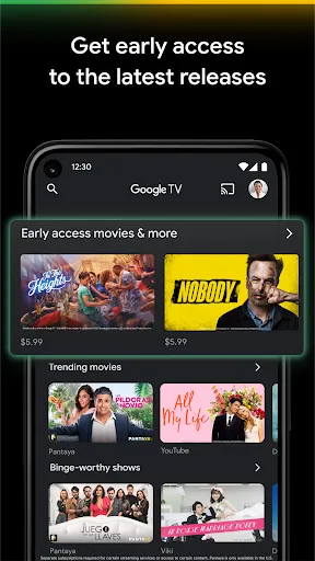 Скриншот 3 — Google TV