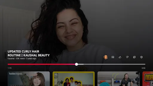 Скриншот 4 — YouTube for Android TV