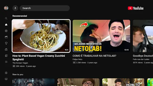 Скриншот 7 — YouTube for Android TV