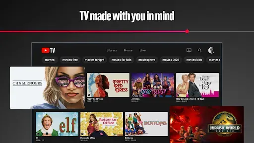 Скриншот 5 — YouTube TV: Live TV & more
