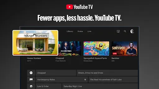 Скриншот 6 — YouTube TV: Live TV & more