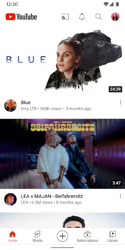 Скриншот 4 — YouTube