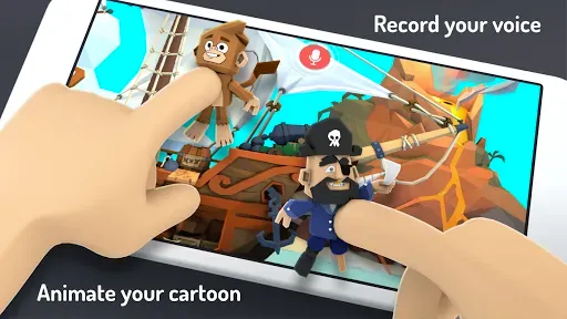 Скриншот 1 — Toontastic 3D
