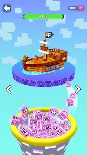 Скриншот 7 — Jelly Run 2048: Игра Кубики