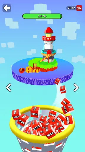 Скриншот 8 — Jelly Run 2048: Игра Кубики