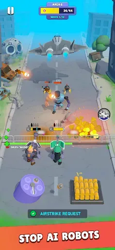 Скриншот 1 — Bullet Heroes: TD RPG Shooter