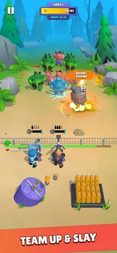 Скриншот 3 — Bullet Heroes: TD RPG Shooter