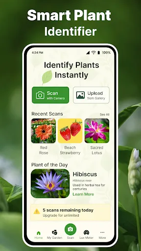 Скриншот 1 — AI Plant Identifier & Scanner