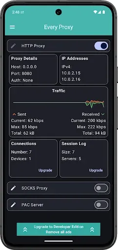 Скриншот 2 — Every Proxy Network Bridge
