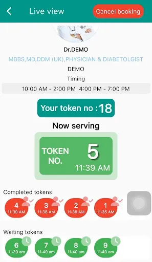 Скриншот 4 — Go token Booking