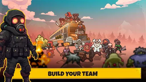 Скриншот 1 — Dead World Heroes: Zombie Rush