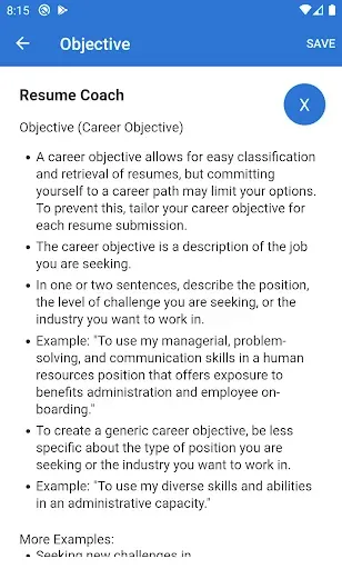 Скриншот 5 — Got Resume Builder