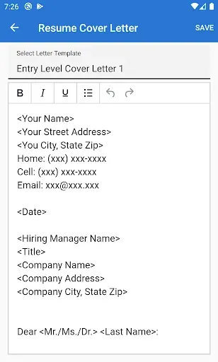 Скриншот 6 — Got Resume Builder