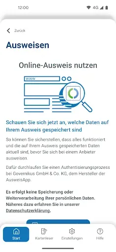 Скриншот 3 — AusweisApp Bund