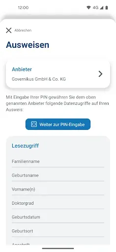 Скриншот 4 — AusweisApp Bund