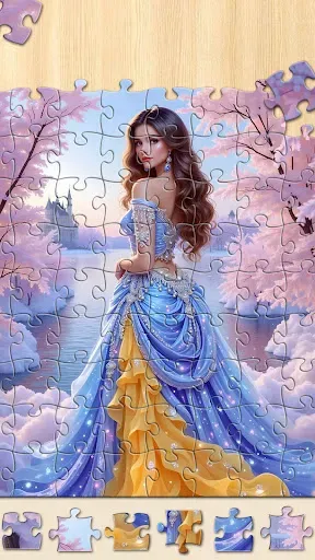 Скриншот 1 — Gown Jigsaw - Jigsaw Puzzles