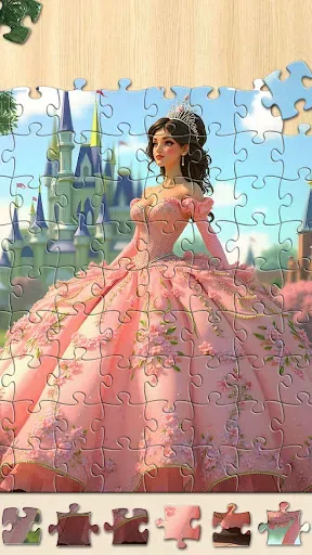 Скриншот 2 — Gown Jigsaw - Jigsaw Puzzles