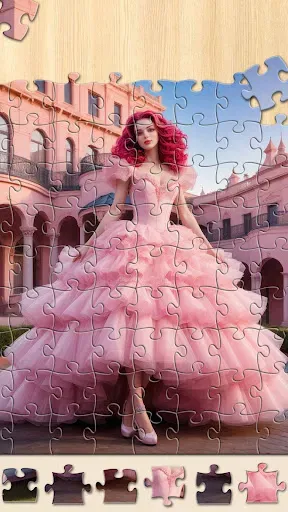 Скриншот 4 — Gown Jigsaw - Jigsaw Puzzles