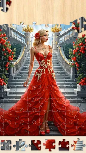 Скриншот 6 — Gown Jigsaw - Jigsaw Puzzles