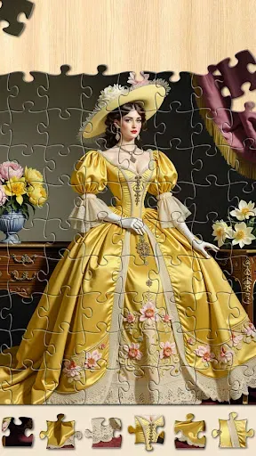 Скриншот 7 — Gown Jigsaw - Jigsaw Puzzles