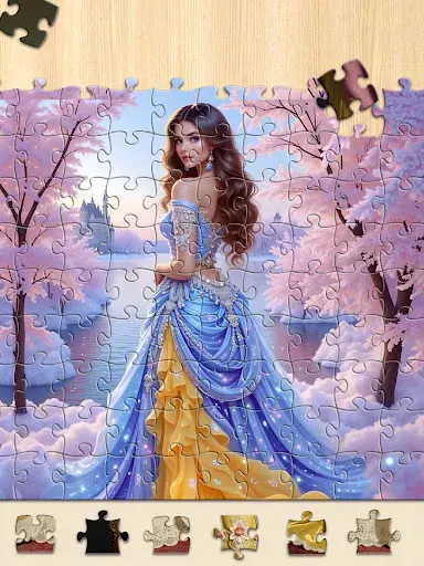 Скриншот 8 — Gown Jigsaw - Jigsaw Puzzles