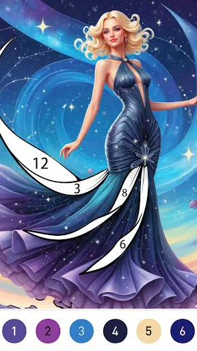 Скриншот 1 — Gown Color -цвет по номеру