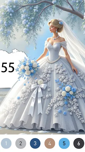 Скриншот 4 — Gown Color -цвет по номеру