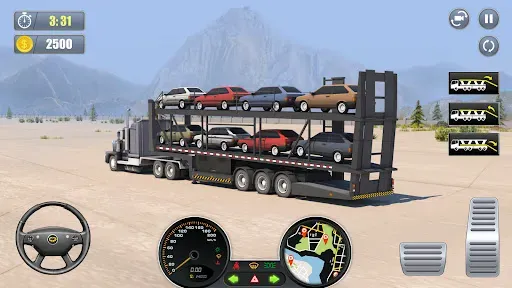 Скриншот 2 — Car Transport - Truck Games 3D