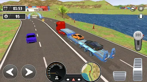 Скриншот 7 — Car Transport - Truck Games 3D