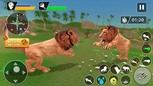 Скриншот 2 — Lion Games Animal Simulator 3D