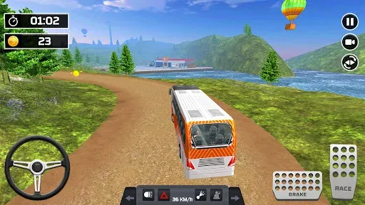 Скриншот 3 — Offroad Bus Simulator Bus Game