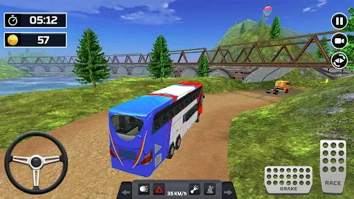 Скриншот 7 — Offroad Bus Simulator Bus Game