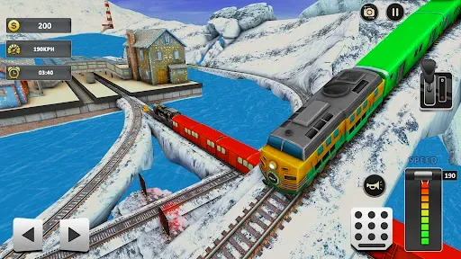 Скриншот 2 — Railway Train Simulator Games
