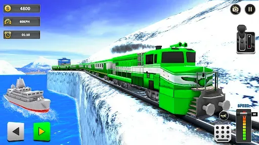 Скриншот 3 — Railway Train Simulator Games
