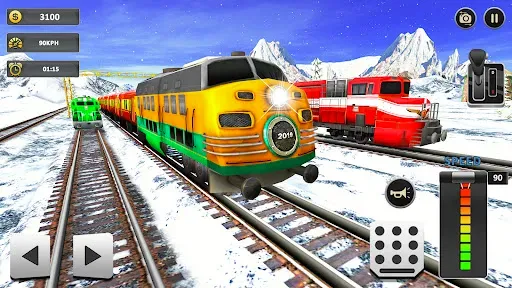 Скриншот 4 — Railway Train Simulator Games