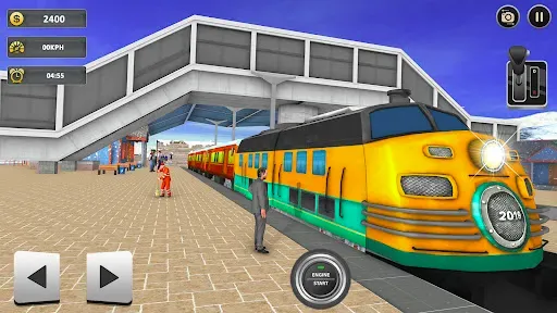 Скриншот 5 — Railway Train Simulator Games