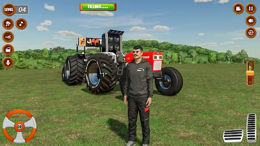 Скриншот 3 — Tractor Driving - Tractor Game