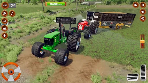 Скриншот 4 — Tractor Driving - Tractor Game