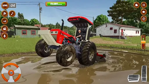 Скриншот 7 — Tractor Driving - Tractor Game