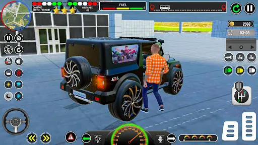 Скриншот 1 — Jeep Simulator Jeep Driving 3D