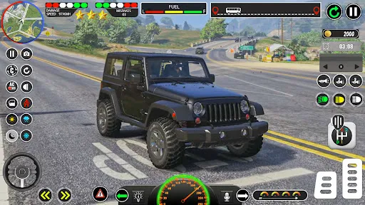 Скриншот 3 — Jeep Simulator Jeep Driving 3D