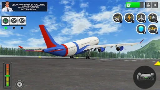 Скриншот 1 — Pilot Simulator: Airplane Game