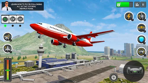 Скриншот 2 — Pilot Simulator: Airplane Game