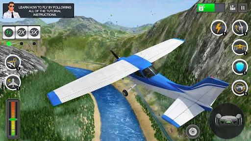 Скриншот 4 — Pilot Simulator: Airplane Game