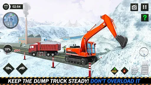 Скриншот 3 — Snow Offroad Construction Game