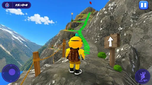 Скриншот 1 — Hill Climb Adventure Simulator
