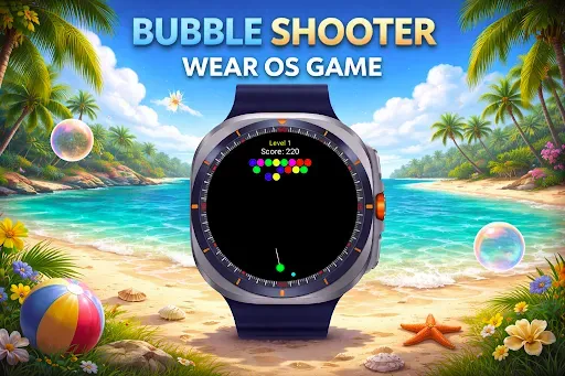 Скриншот 6 — Bubble Shooter Wear OS