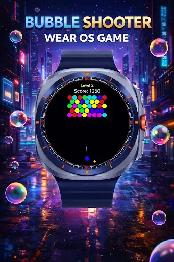 Скриншот 8 — Bubble Shooter Wear OS